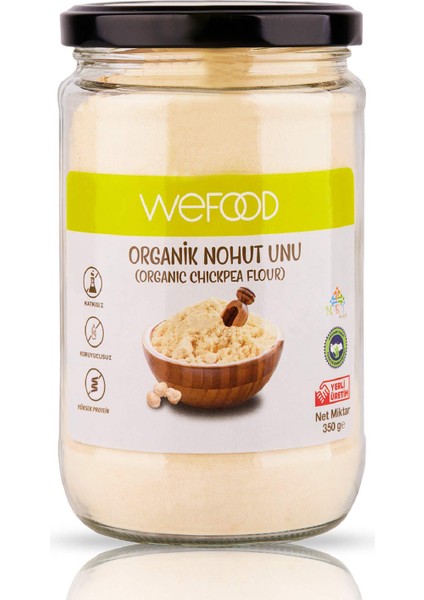 Organik Nohut Unu 350 gr 8682392174310