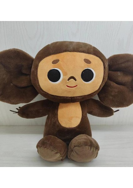 Sevimli Cheburashka Peluş Oyuncak- Koca Gözlü Rus Anime Cheburashka Bebek - 30 cm
