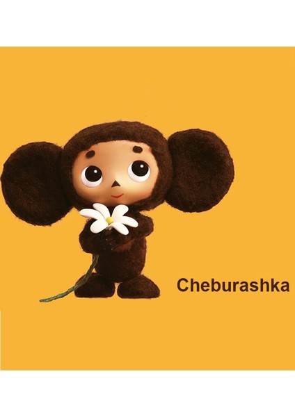 Sevimli Cheburashka Peluş Oyuncak- Koca Gözlü Rus Anime Cheburashka Bebek - 30 cm modelleri