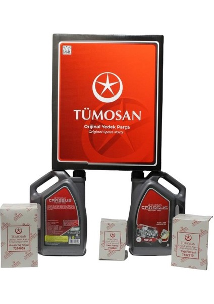 3 Silindirli Bakım Seti (Toplanmış) 2-7152978 Tümosan Uyumlu Parca fiyatları