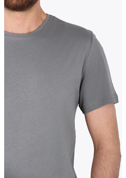 2020 Battal O Yaka Basic Süprem Regular Fit T-Shirt