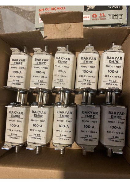Sigorta Nh 00 Boy 100 A