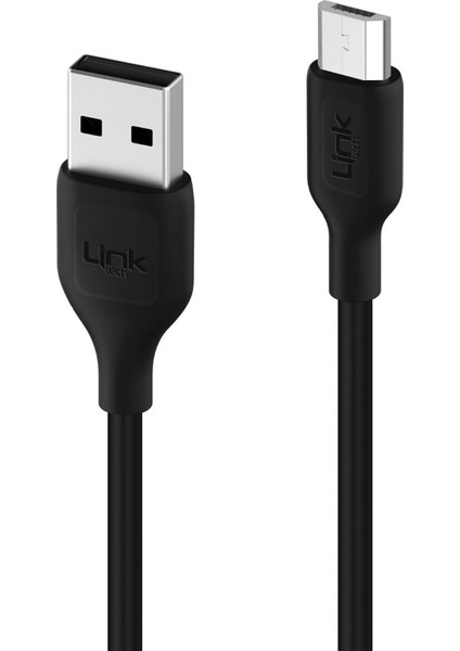 Linktech C481E 12W 2x USB + Micro USB Kablo Araç Içi Şarj Aleti Set Siyah