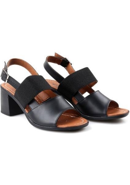 Frzn 02569 6 cm Kadın Topuklu Sandalet fırsatları