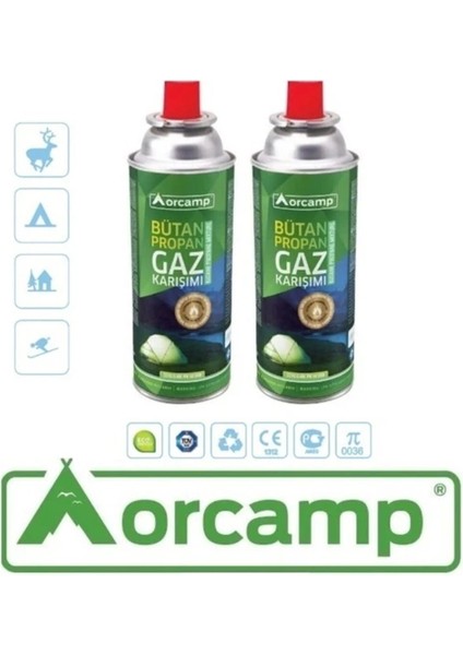 Kamp Ocağı Valfli Kartuş 227GR 2'li
