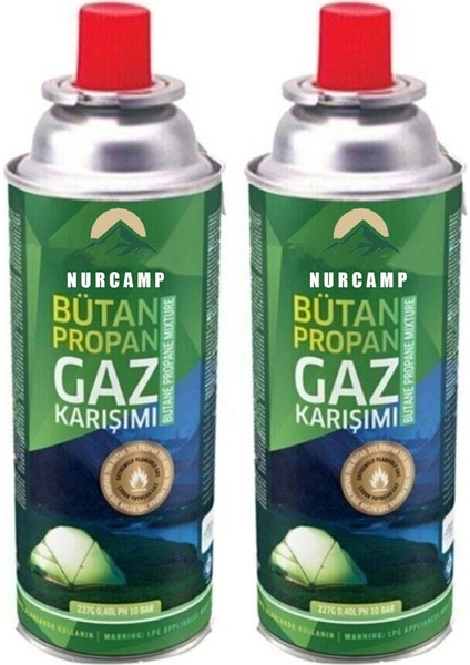 Kamp Ocağı Valfli Kartuş 227GR 2'li fiyatları