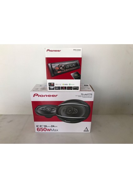 Pıoneer Teyp Oval Hoparlor Takımı 650W