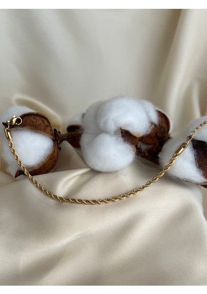 Çelik Burgu Zincir Bileklik