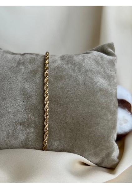 Çelik Burgu Zincir Bileklik modelleri