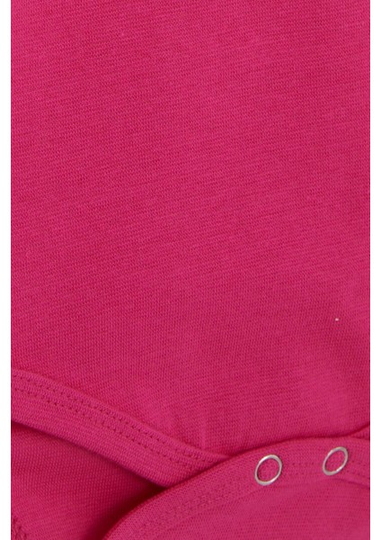 Kız Bebek Çıtçıtlı Zıbın Body Yazı Baskılı 9 Ay-3 Yaş, Fuşya fırsatları