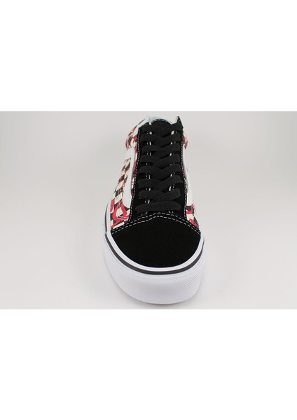 Style 36 Vans Crew Dama Tahtası Siyah/beyaz/kırmızı D