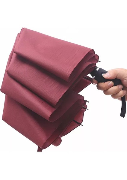 Tam Otomatik Çanta Boy Bordo Şemsiye fiyatları