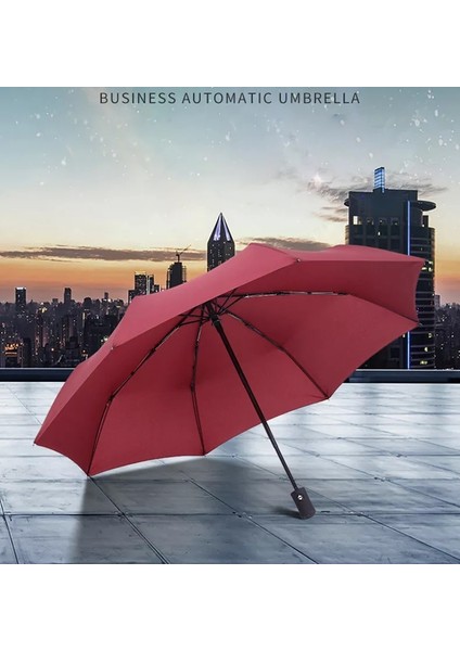 Tam Otomatik Çanta Boy Bordo Şemsiye indirimleri