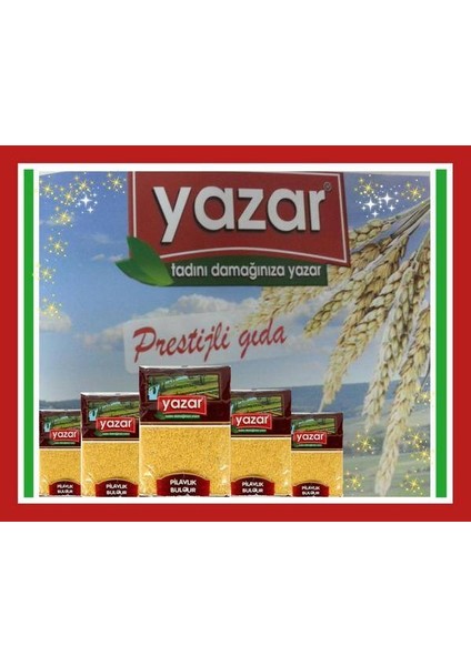 3'lü Kumanya Gıda Ziyafet Paketi 2kg Osmancık+2kg Kırmızı+2kg Pilavlık Bulgur