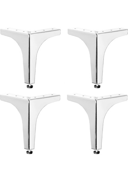 4 Adet Klas Ayak Metal 17 cm Krom Mobilya Koltuk Ayağı fiyatları