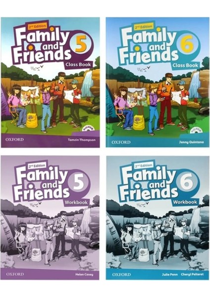 Family And Friends 5 + Family And Friends 6 + DVD fiyatları