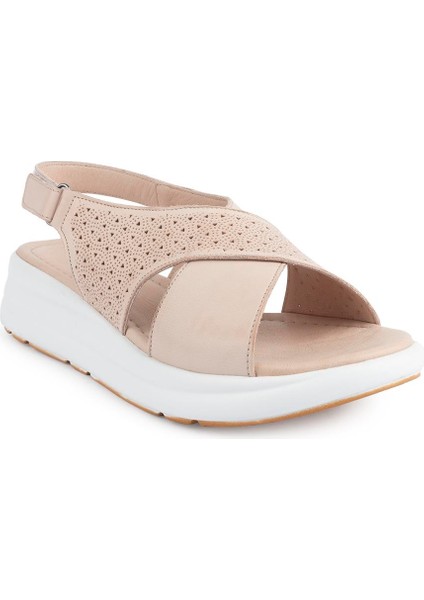 0009 Modern Rahat Düz Taban Deri Sandalet Cameo fırsatları