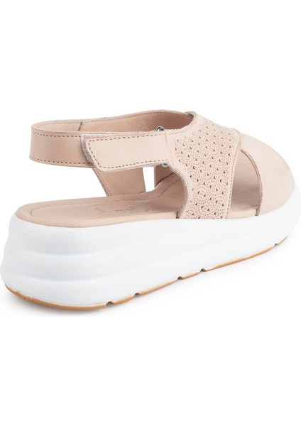 0009 Modern Rahat Düz Taban Deri Sandalet Cameo indirimleri