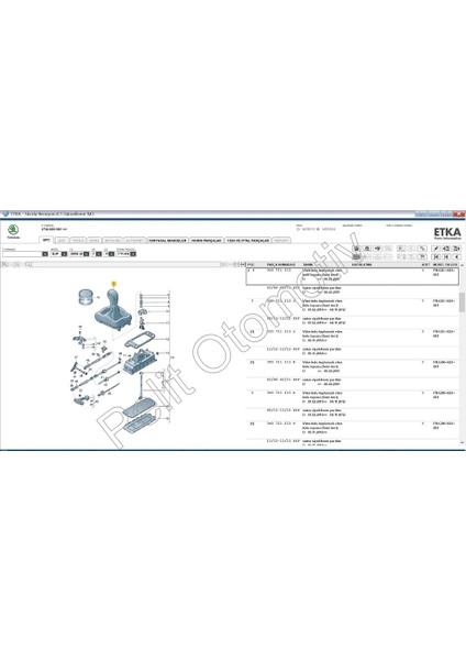 Skoda Superb Vites Topuzu Körüğü 5 Ileri 3T0711113 (2008-2013)