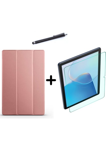 Huawei Matepad Se 10.4 Inç Uyumlu Uyku Modlu Smart Tablet Kılıfı Ekran Koruyucu ve Kalem Seti