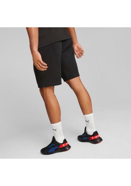 Erkek Puma Black Puma Bmw Mms Sweat Shorts Siyah Erkek Şort