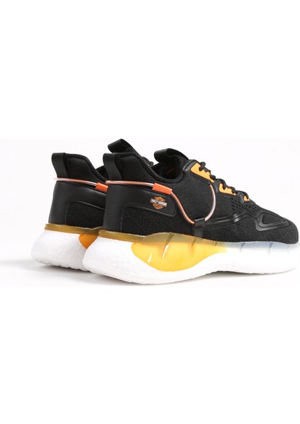 Siyah Erkek Sneaker JY2211013 Harley Davidson Spor Ayak modelleri