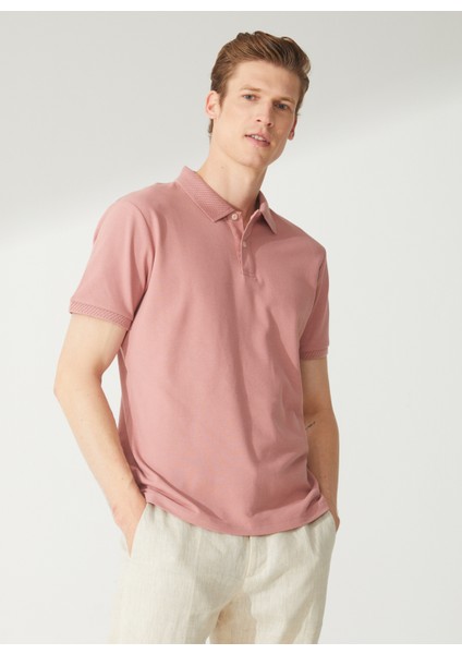 Gül Kurusu Erkek Polo T-Shirt 4A9000000001
