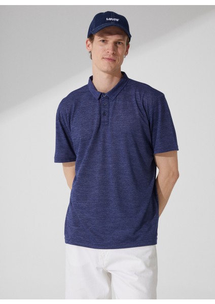 Armürlü Lacivert Erkek Polo T-Shirt TS1014000272