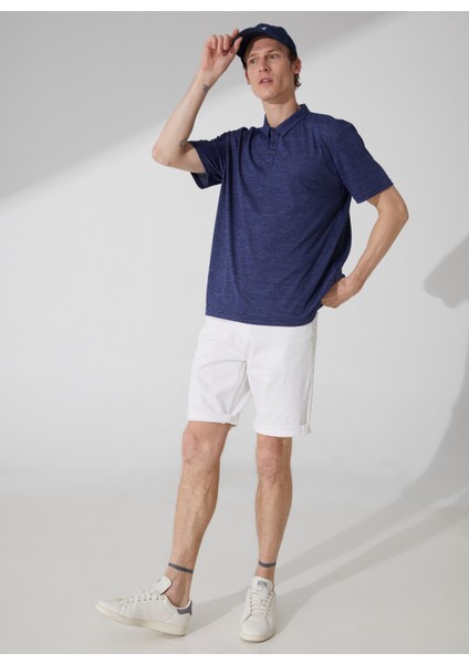 Armürlü Lacivert Erkek Polo T-Shirt TS1014000272