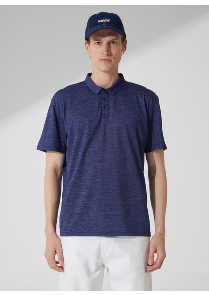 Armürlü Lacivert Erkek Polo T-Shirt TS1014000272