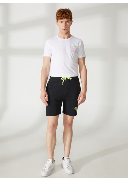Siyah Erkek Sweat Şort FM23S10EFBLACK fiyatları