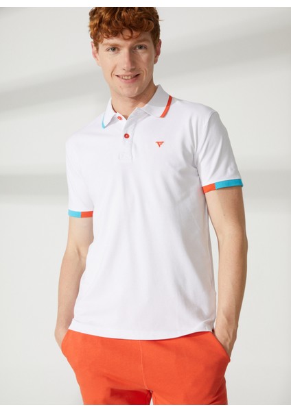 Fred Mello Beyaz Erkek Polo T-Shirt FM23S22QUWHITE