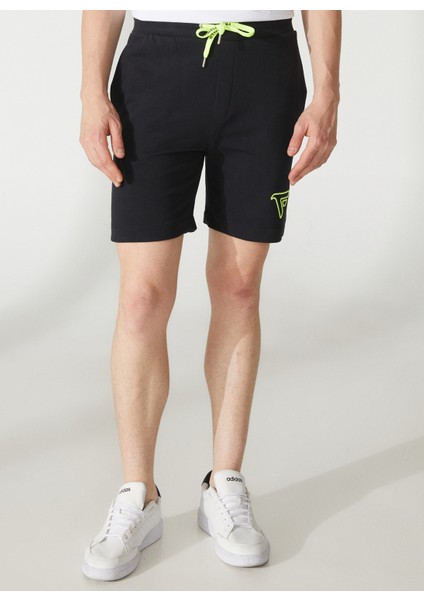 Siyah Erkek Sweat Şort FM23S10EFBLACK