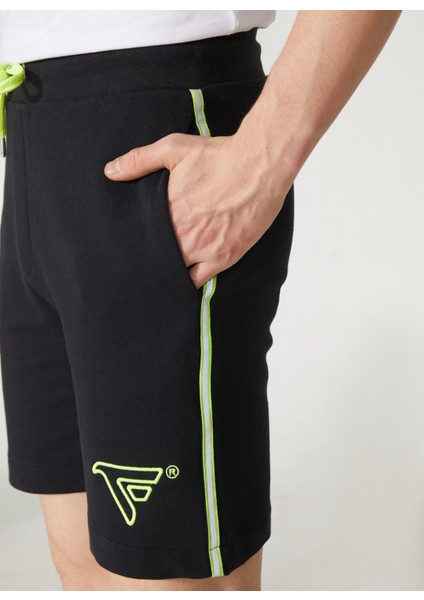 Siyah Erkek Sweat Şort FM23S10EFBLACK