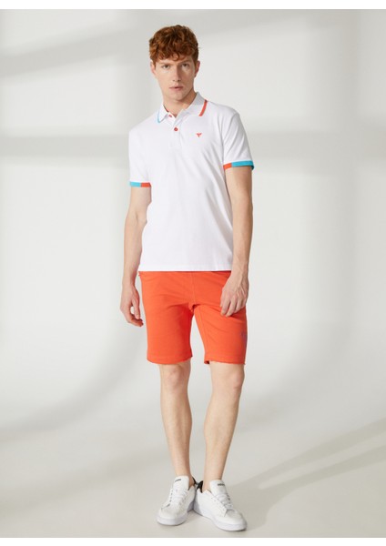 Turuncu Erkek Sweat Şort FM23S02EFORANGE