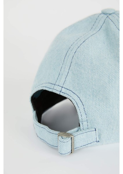 Kadın Jean Cap Şapka Şapka A9513AX23SM
