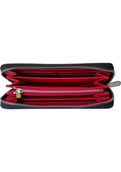 Karbonfiber Zip Cüzdan
