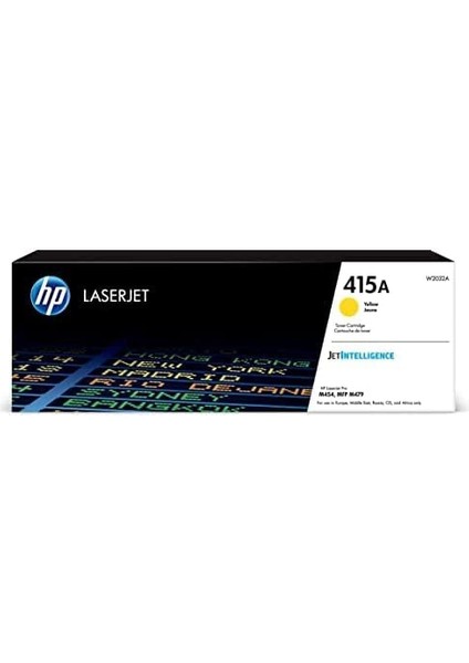 415A Yellow Laserjet Toner Cartridge