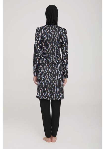 9032 Kadın Likralı Uzun Kol Tesettür Mayo fırsatları