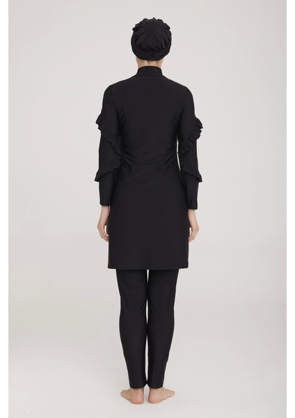 4104 Kadın Likralı Uzun Kol Tesettür Mayo fırsatları