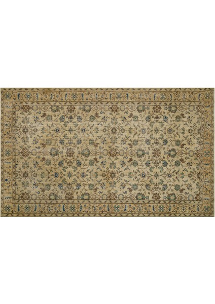 Doğal Vintage Jüt Halı Halı - 166X278 cm 9952