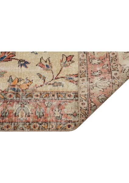 Trendy Vintage Eskitme Jüt Halı Halı - 147X231 cm 9946