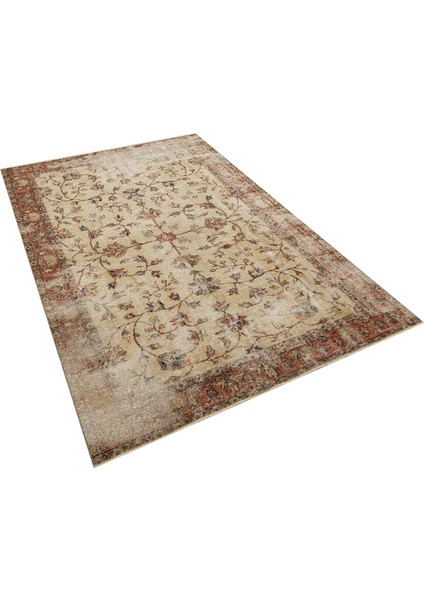 Trendy Vintage Eskitme Jüt Halı Halı - 147X231 cm 9946