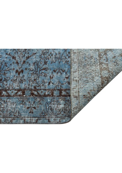 Romantik Vintage Gül Desenli Eskitme Yün Halı - 151X251 cm 9932 fiyatları