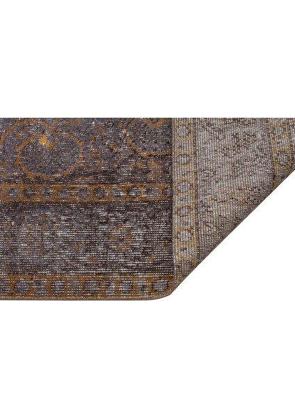 Romantik Vintage Gül Desenli Eskitme Yün Halı - 159X249 cm 9931 modelleri