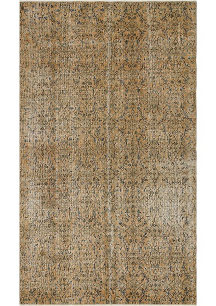 Doğal Vintage El Dokuma Eşsiz Halı Halısı - 141X237 cm 9918