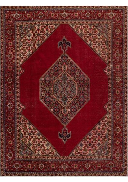 Rustik Vintage Eskitme Halı - 291X379 cm 9998