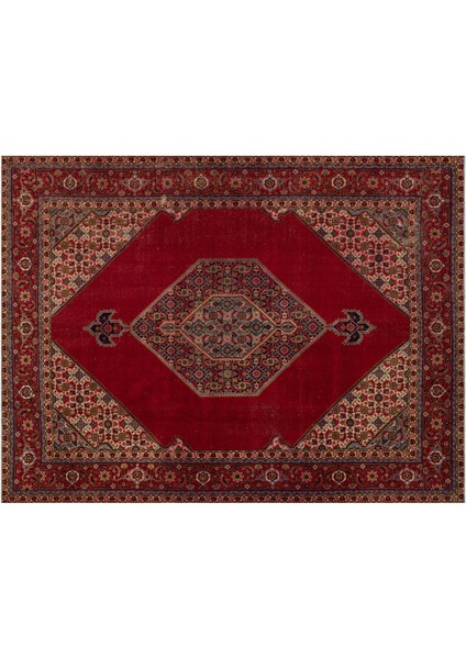 Rustik Vintage Eskitme Halı - 291X379 cm 9998