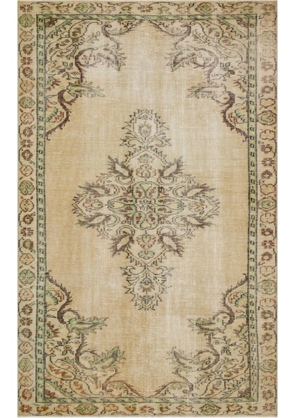 Trendy Vintage Eskitme Yün Halı - 164X250 cm 9993