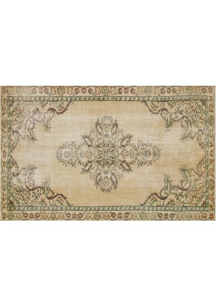 Trendy Vintage Eskitme Yün Halı - 164X250 cm 9993 modelleri